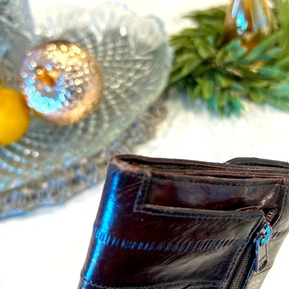 Vintage Eel Skin Long Wallet - Picture 7 of 7